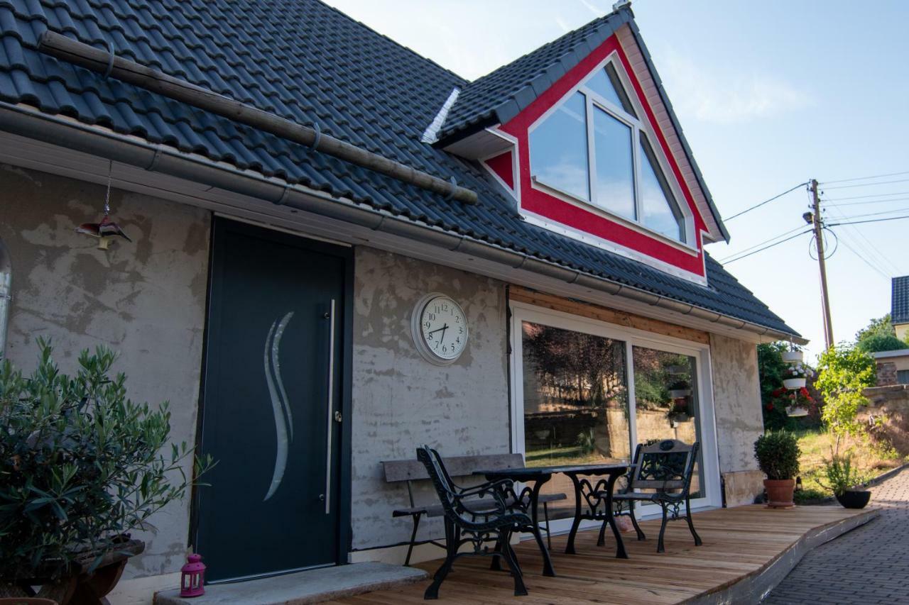 Ferienhaus Görmer mit Wasserbett Schmölln Exterior foto