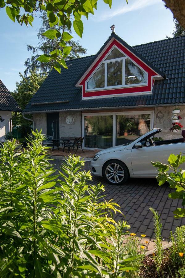 Ferienhaus Görmer mit Wasserbett Schmölln Exterior foto
